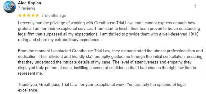 Alec Kaplan Review | Georgia's Personal Injury Attorneys | Call (678) 310-2827