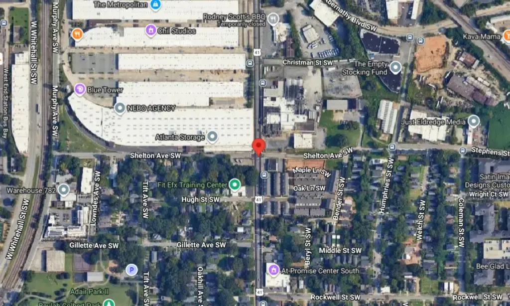 Atlanta Police Cruiser Involved in Crash Near Metropolitan Parkway SW and Shelton Avenue SW