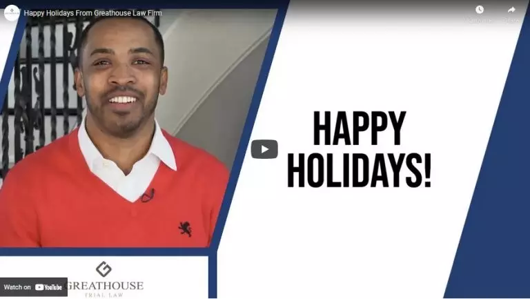 Happy Holidays From Greathouse Law | Atlanta, GA | Call (678) 310-2827 for free legal consultation today
