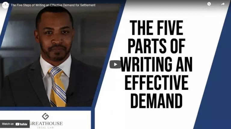 5 Steps to Write Demand for Settlement | Georgia | Call (678) 310-2827 for free legal consultation today