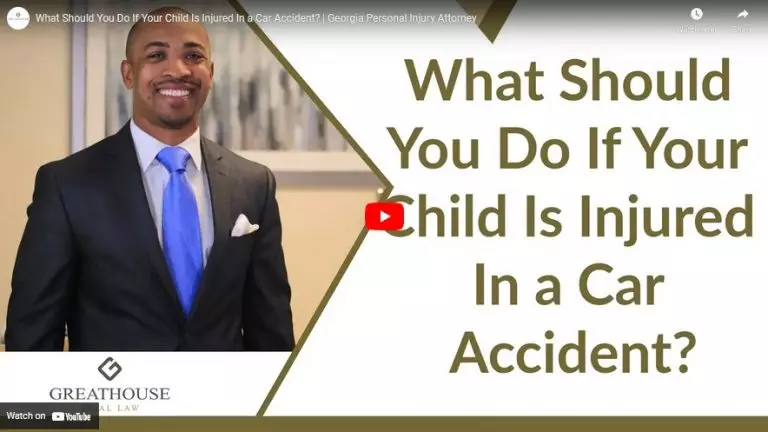 What to Do if Your Child Is Injured Atlanta? | Call (678) 310-2827 for free consultation