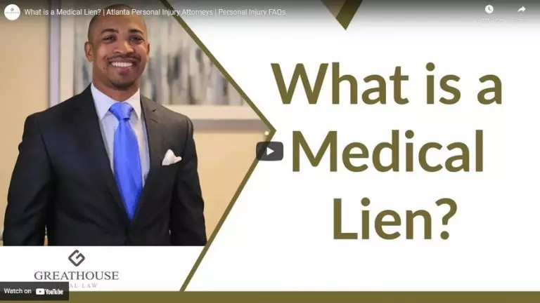 Medical Lien in Atlanta, GA Injury Cases | Call (678) 310-2827 for free consultation