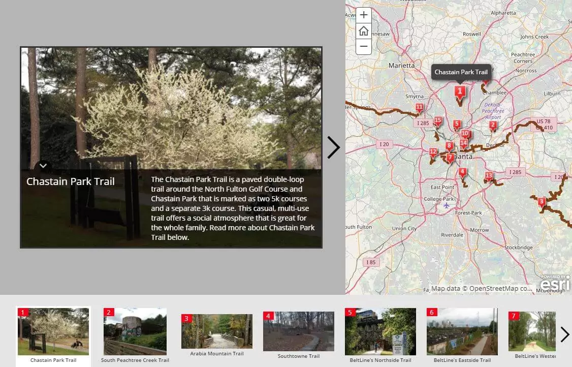 Chastain Park Trail | Atlanta Personal Injury Attorneys | Call 678-310-2827 for free legal consultation today