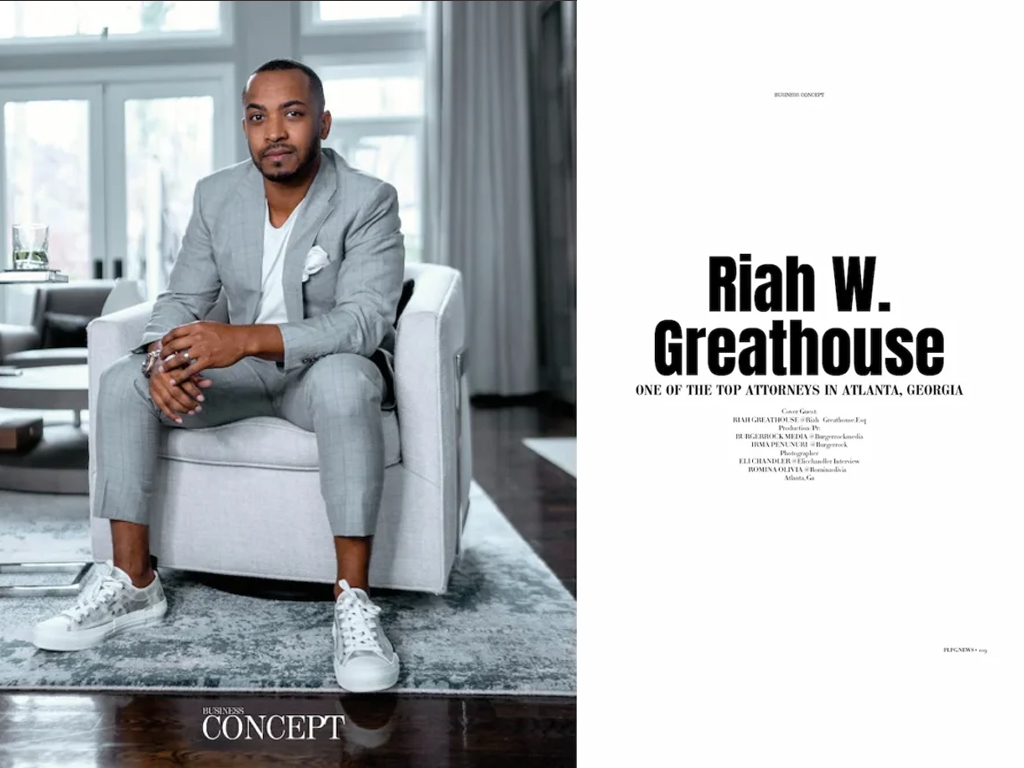 Riah Greathouse Featured in Business Concept | Atlanta, GA | Call 678-310-2827 for free consultation