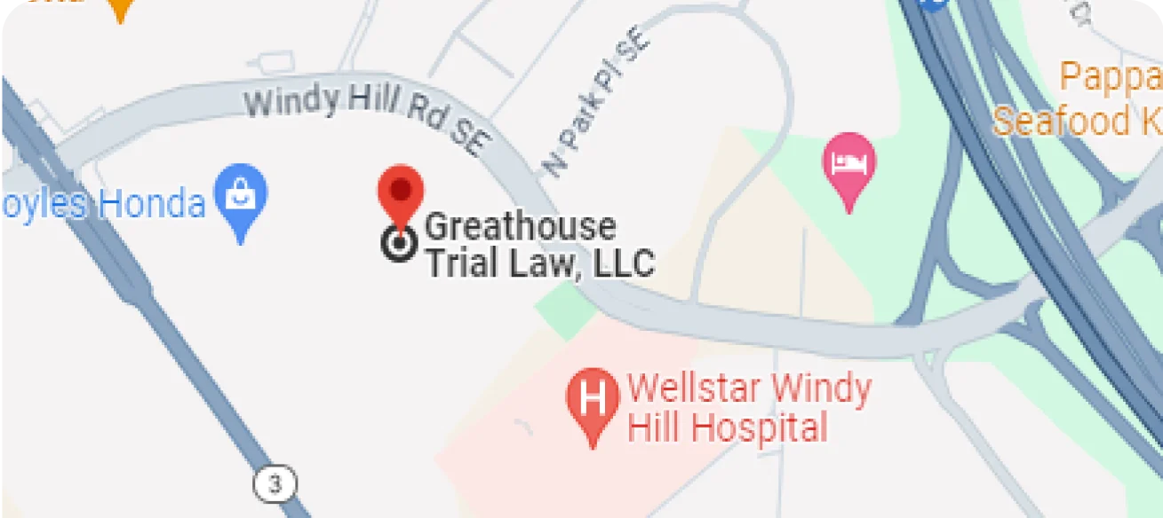 Marietta Office | Greathouse Trial Law, LLC | Personal Injury Attorneys | Call 678-658-3097 for free consultation