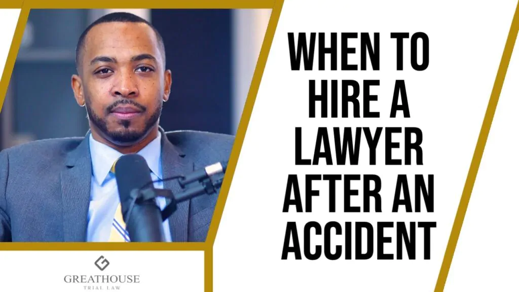When Hire Lawyer After Accident in Atlanta | Call (678) 310-2827 for free legal consultation today